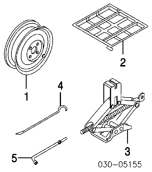 Dojazdowe koło zapasowe (dojazdówka) Nissan Murano (Z50)