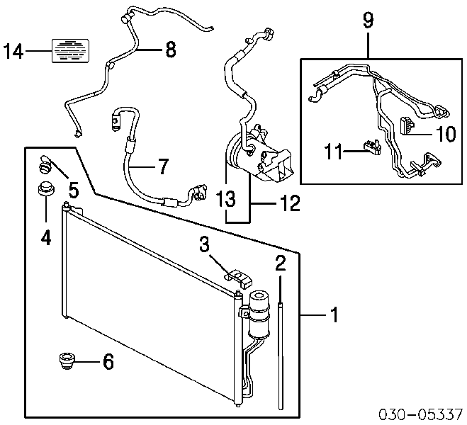 Sprężarka klimatyzacji 92600CA01A Nissan