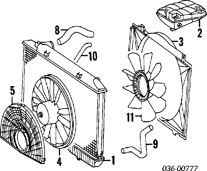 Amortyzator przedni lewy RS317162 Raiso