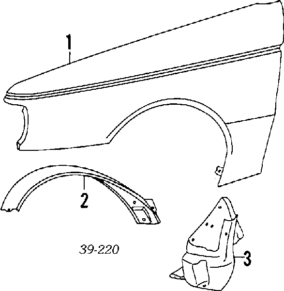 2346824 Opel spinka mocowania okładzin drzwi