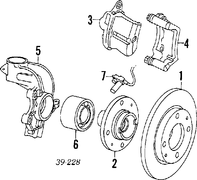 330771 Peugeot/Citroen piasta przednia