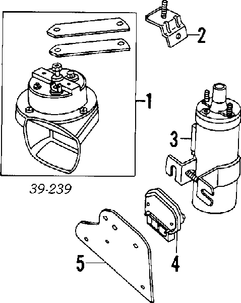 597034 Peugeot/Citroen cewka zapłonowa