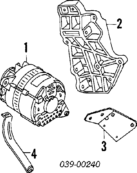 1340603 Opel pas napędowy mechanizmów