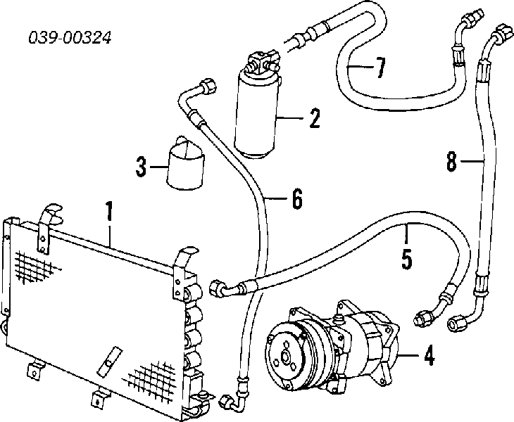 Pasek wielorowkowy Mercedes 100