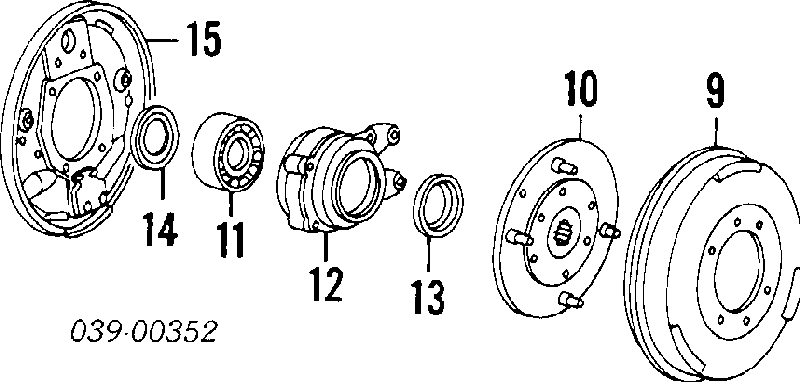 Przewód hamulcowy Alfa Romeo 155 (167)