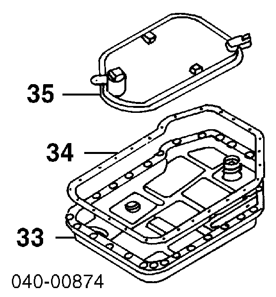 98630740300 Porsche filtr automatycznej skrzyni biegów