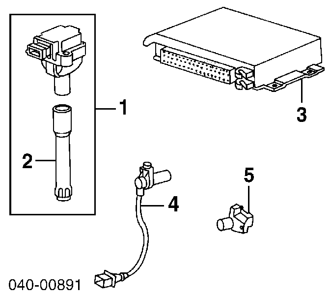 99660610603 Porsche czujnik położenia wałka rozrządu