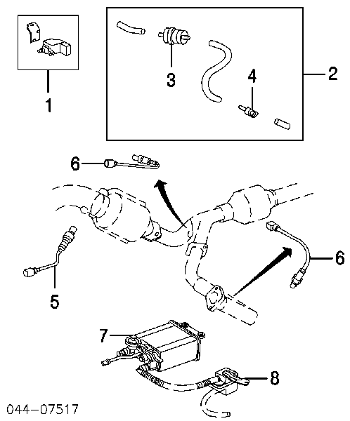 Sonda lambda czujnik tlenu przed katalizatorem 8946533130 Toyota