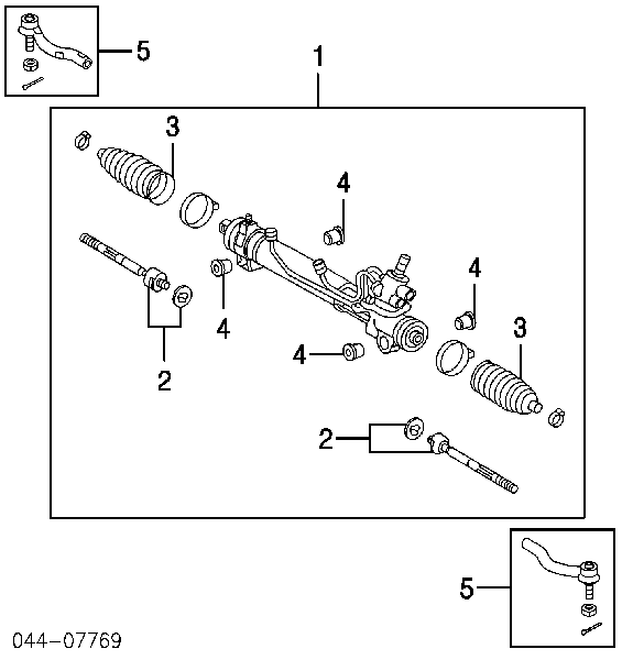 Osłona mechanizmu kierowniczego (maglownicy) Lexus RX (U3_)