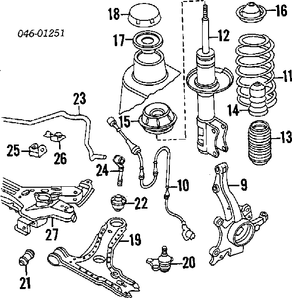 191411315A VAG łącznik stabilizatora przedniego