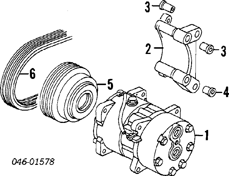 LF4J15909C Mazda pas napędowy mechanizmów