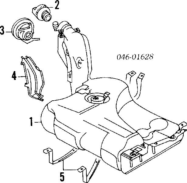 1001736 Ford pompa paliwa elektryczna zanurzeniowa