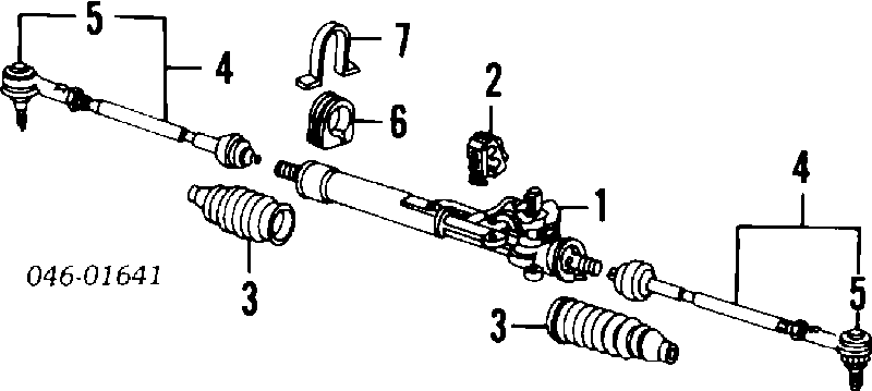 191422061X VAG listwa kierownicza (maglownica)