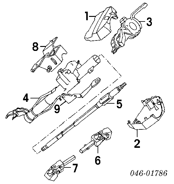 Przełącznik zespolony lewy VAG 1H0953513C01C cena, od 25,88 USD
