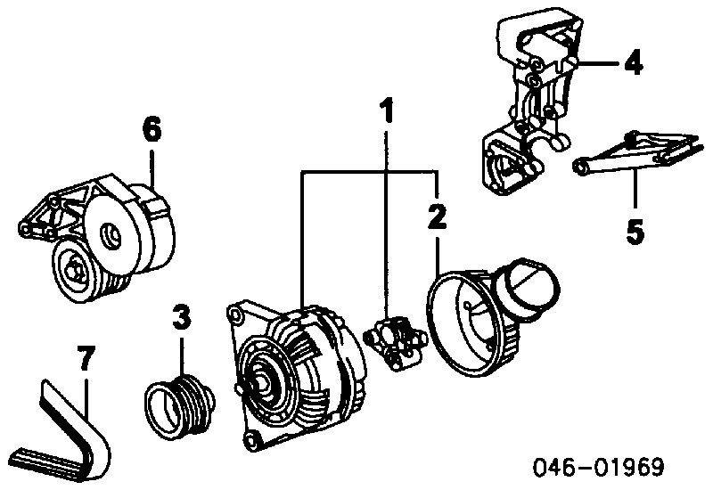 021903025C VAG Alternator