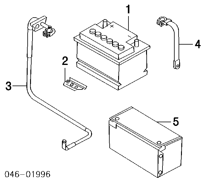 1J0915105AF VAG Bateria (akumulator)