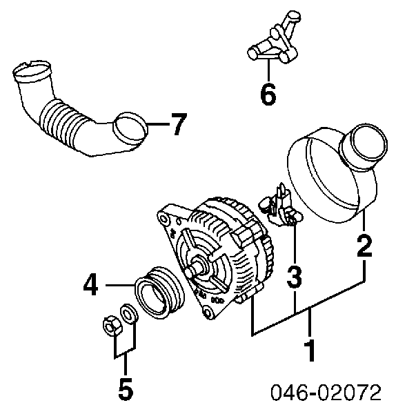 054903015C VAG alternator