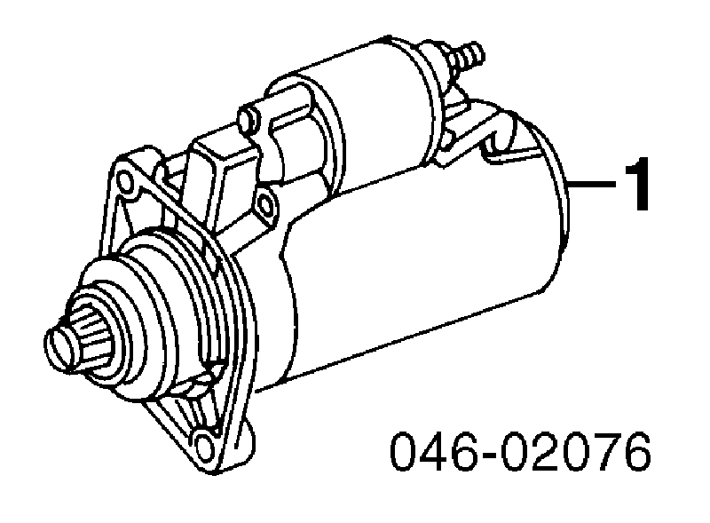 02A911024DV VAG rozrusznik