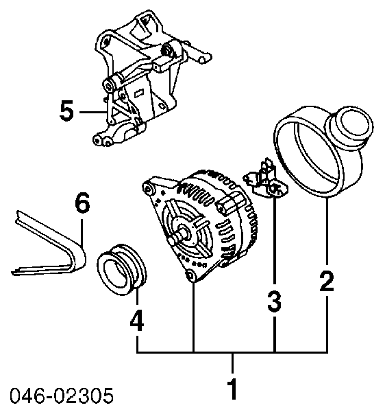 037260849C VAG pas napędowy mechanizmów