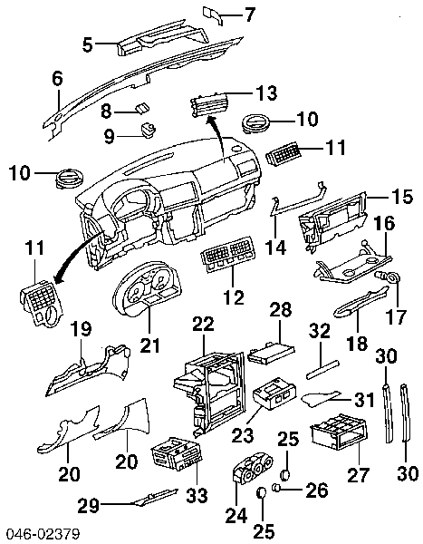 Sterownik trybów ogrzewania/klimatyzacji Volkswagen Golf 4 (1J1)