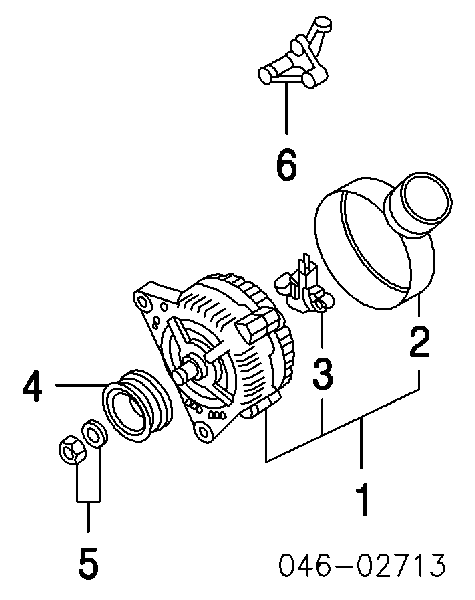 Alternator Audi A8 D2 (4D2, 4D8)