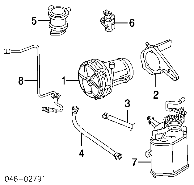 Króciec powietrza, wylot filtra powietrznego Volkswagen Bora (1J2)