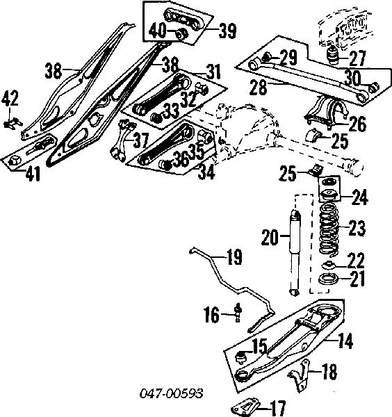 Amortyzator tylny 106491 Sachs