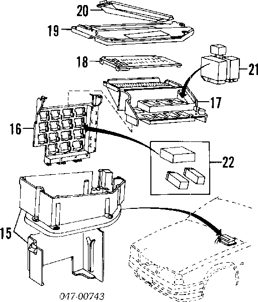 9434138 Volvo przekaźnik pompy paliwa elektrycznej