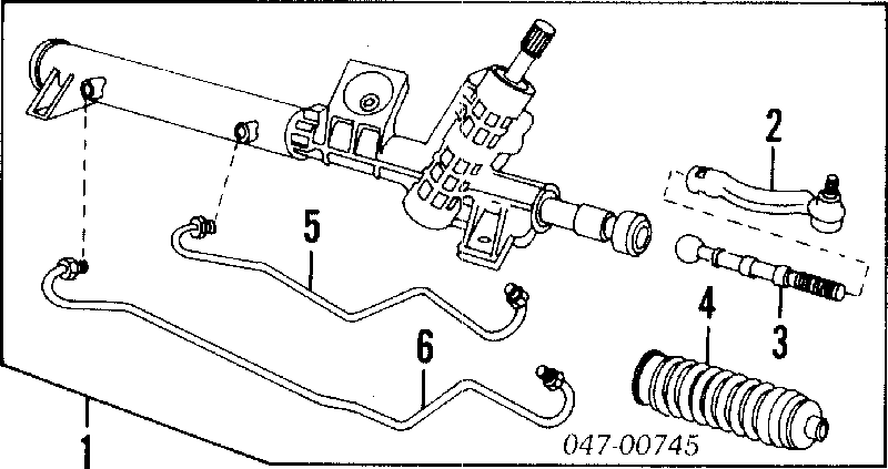 Osłona mechanizmu kierowniczego (maglownicy) 30242 Lemforder