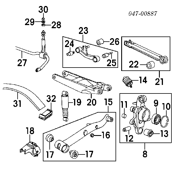 Nakrętka mocowania kolektora wydechowego Ford 6969204 cena, od 1,01 USD