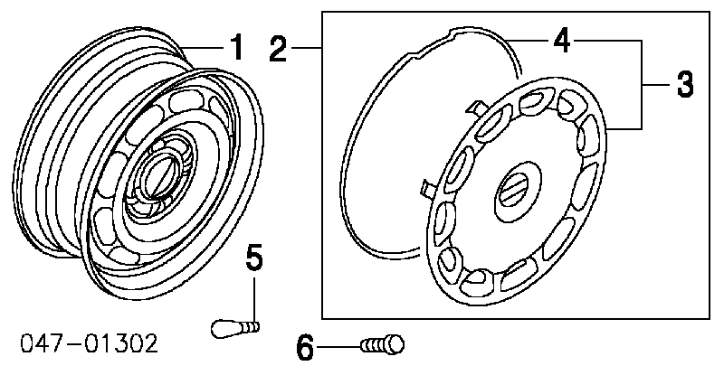 Śruba koła 30671468 Volvo