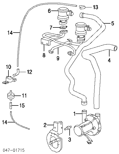 9470983 Volvo sonda lambda czujnik tlenu przed katalizatorem