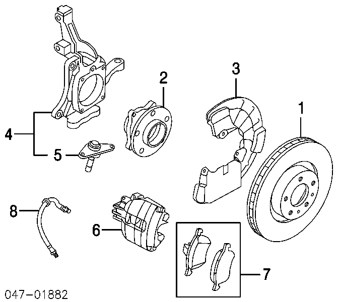 274331 Volvo klocki hamulcowe przednie tarczowe