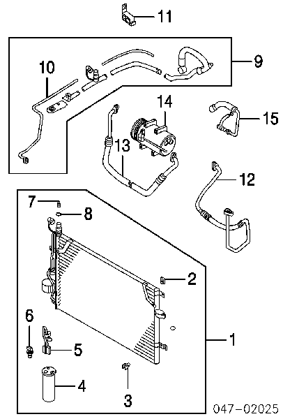 Zawór sprężarki klimatyzacji Renault Clio SYMBOL (LB0, LB1, LB2)