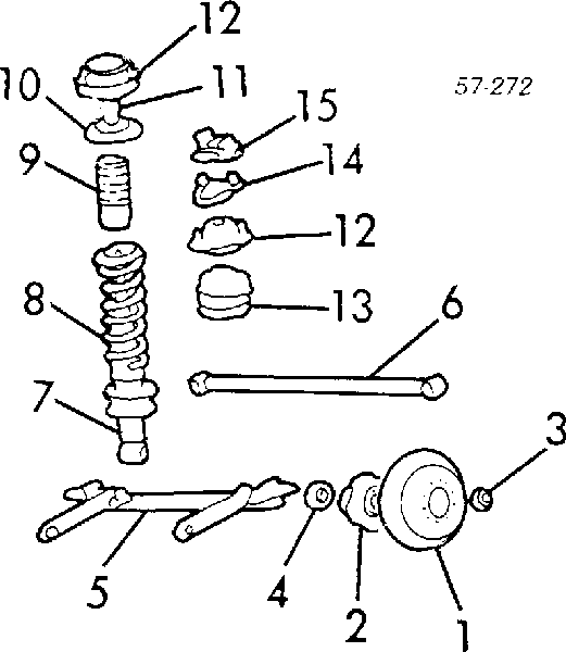 MB242336 Mitsubishi Amortyzator tylny