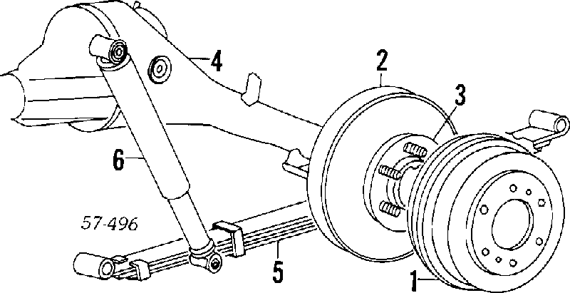 A0169975947 Mercedes uszczelniacz półosi mostu tylnego wewnętrzny