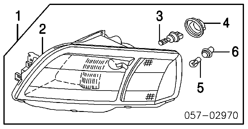 Żarówka halogenowa Mitsubishi Montero SPORT (K8, K9)