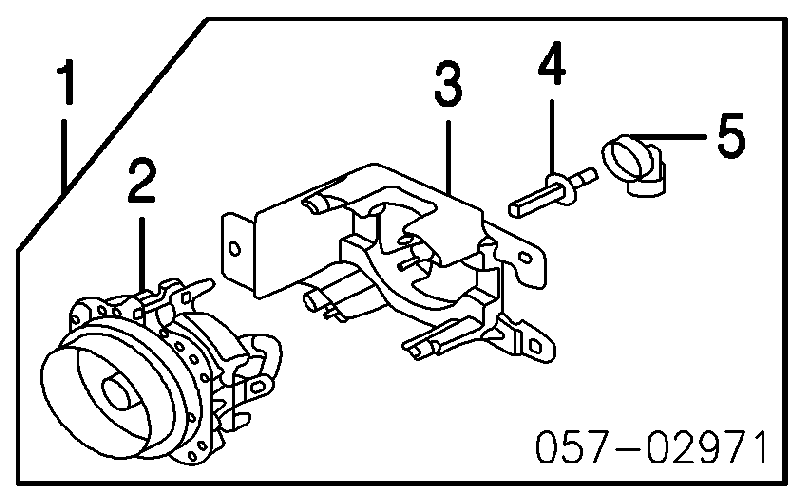 MS820961 Mitsubishi Żarówka halogenowa