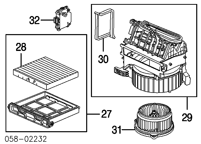 80290SECA01 Honda filtr kabiny