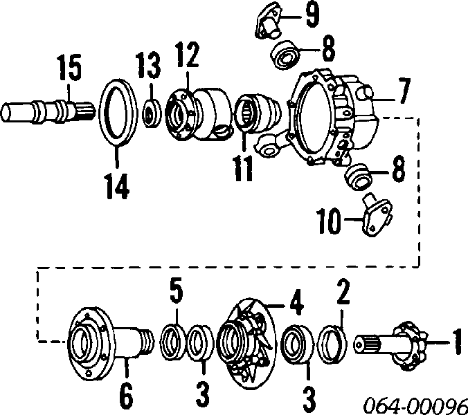 Uszczelniacz półosi mostu przedniego Land Rover Discovery II SUV (LJ ,LT) (1998 - 2004) cena, od 10,45 USD