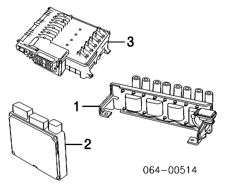 Czujnik położenia wału korbowego 261210158 Bosch