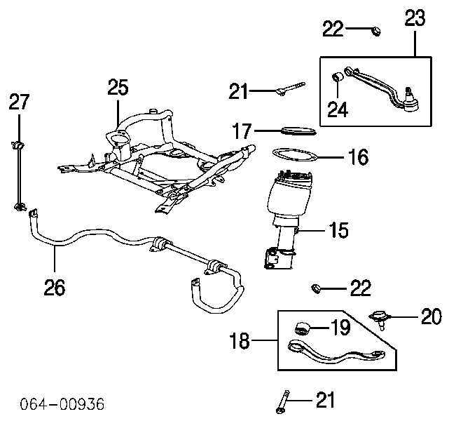 Amortyzator przedni lewy Land Rover RNB000750 cena, od 381,37 USD