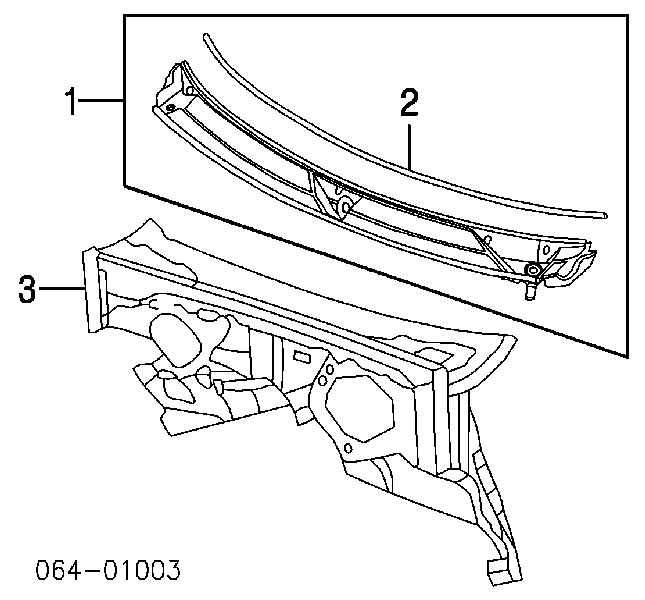 Podszybie szyby czołowej Land Rover LR022997 cena, od 192,93 USD