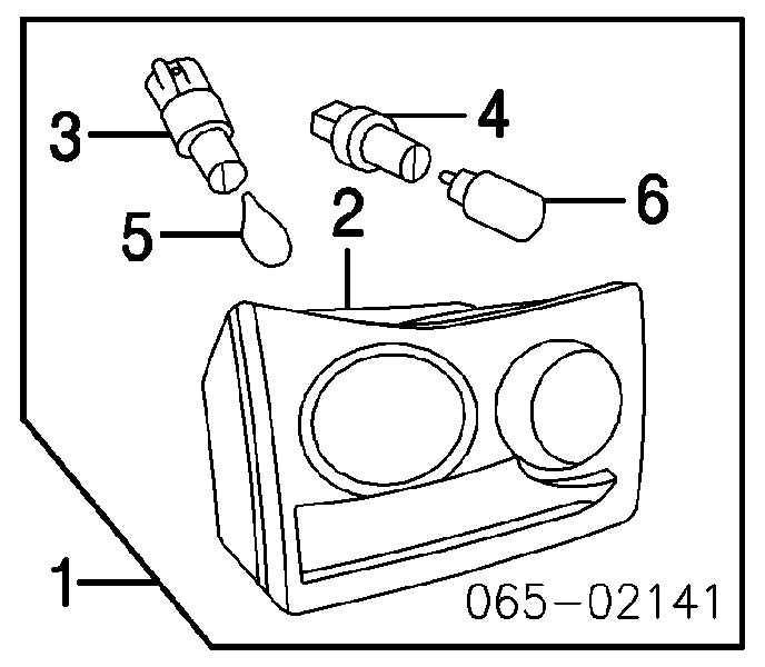 8158148050 Toyota Lampa zespolona tylna prawa wewnętrzna