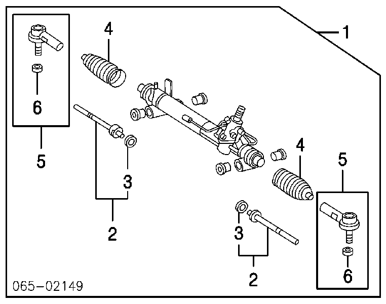 9046060007 Toyota Uchwyt osłony maglownicy
