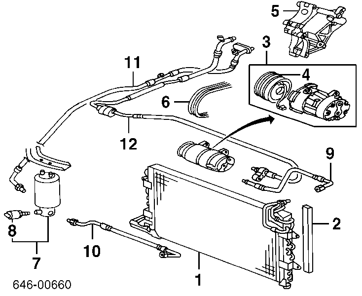 Osuszacz klimatyzacji Seat Cordoba (6K2, C2)