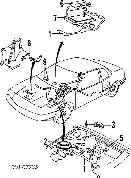 12193606 General Motors przekaźnik kierunkowskazów