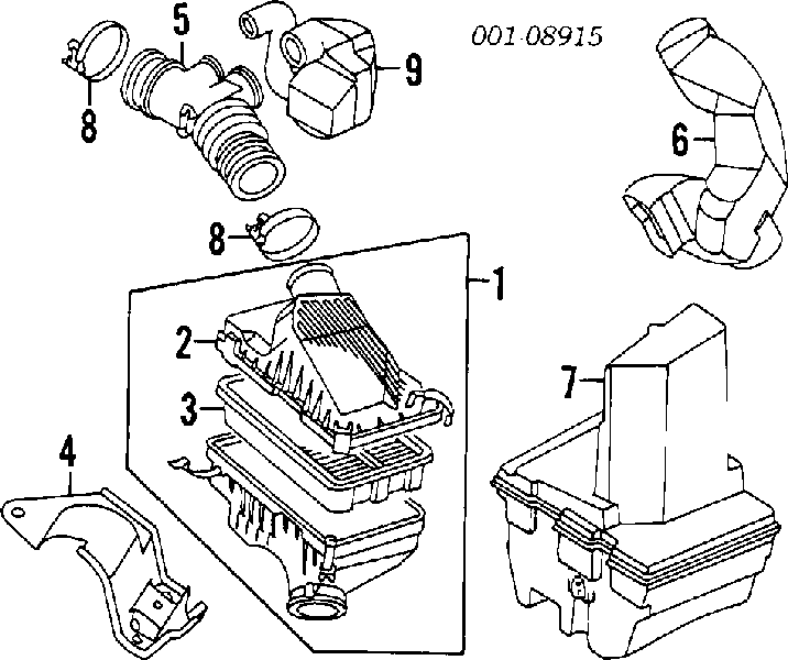 Czujnik temperatury powietrza wlotowego 494010 KW