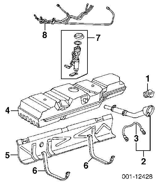 12177236 General Motors przekaźnik kierunkowskazów