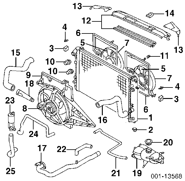 9120117 General Motors pompa chłodzenia wodą, dodatkowa elektryczna